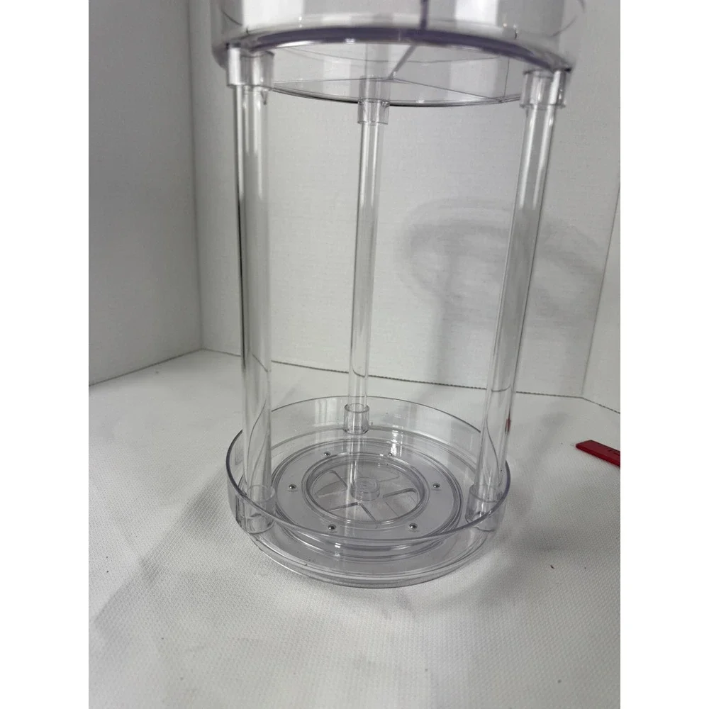 Clear Acrylic‎ Two-tiered Rotating Multi-use Organizer